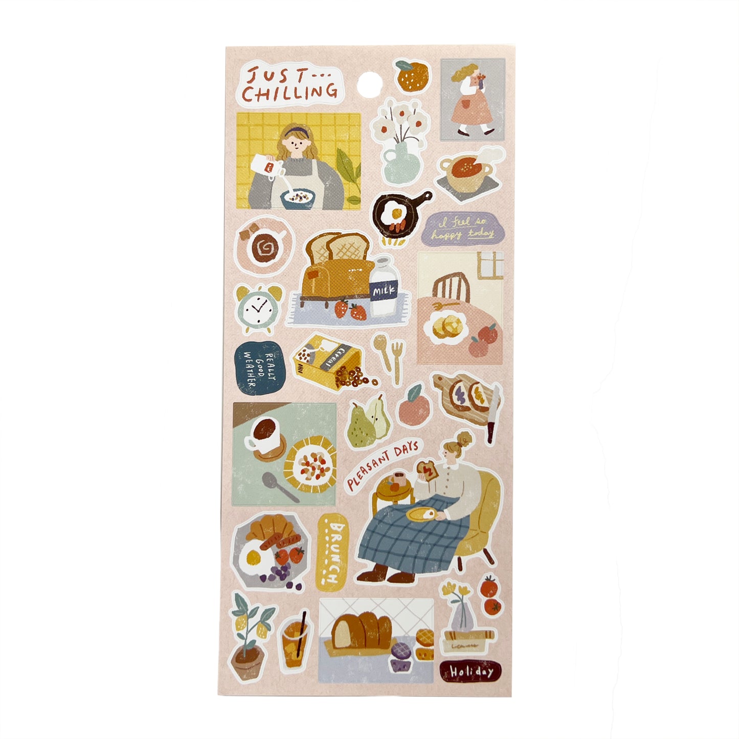 Just Chilling Stickers by Mind Wave