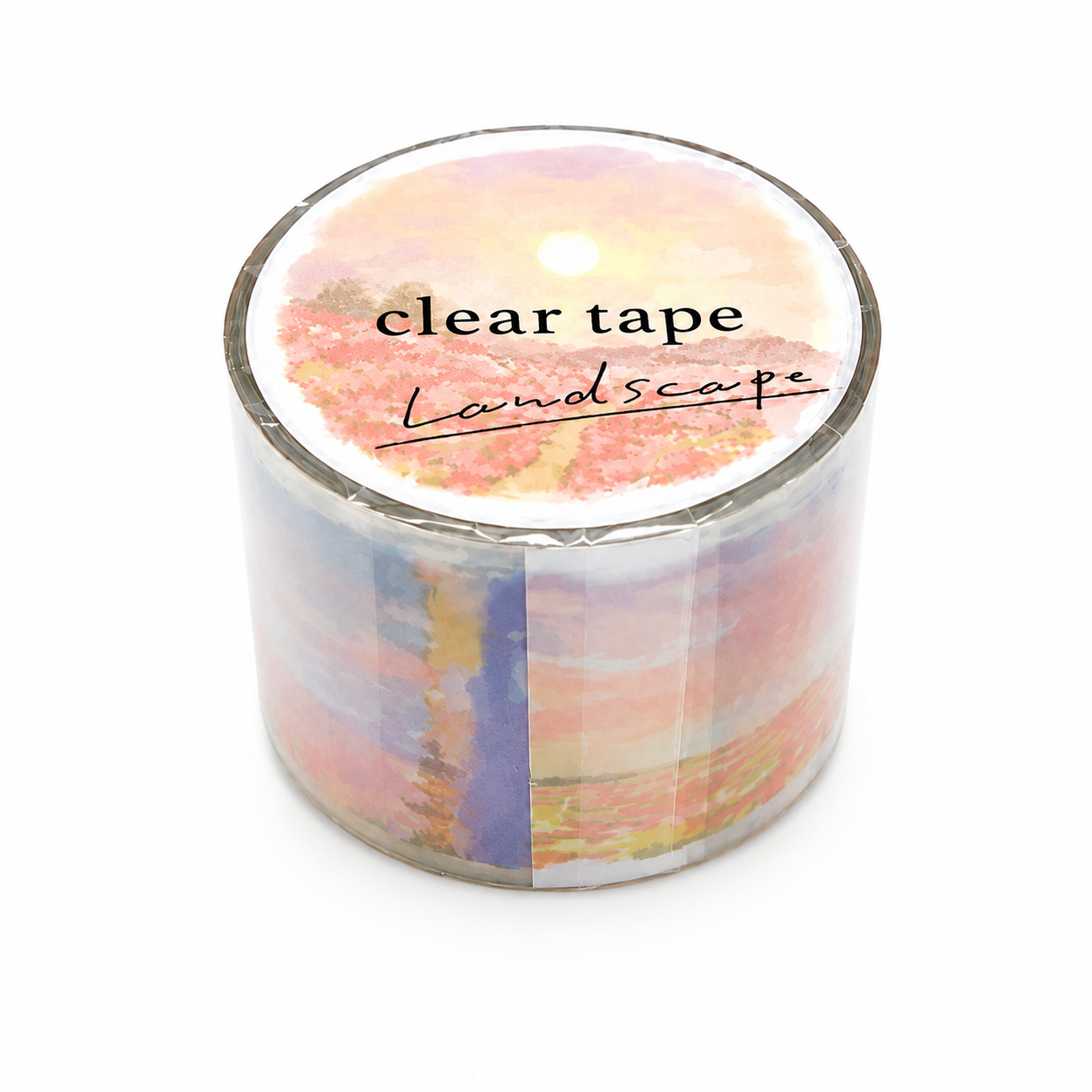 Mind Wave Lyric Series Clear Tape – Landscapes and Clouds 30mm