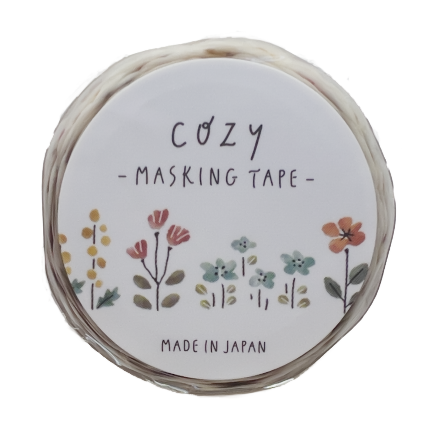 Cozy Masking Tape – Flowers 18mm
