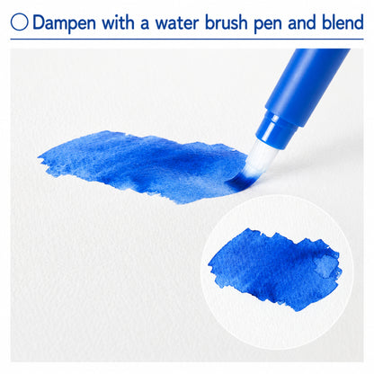 Tombow ABT Dual Brush Pens Water Based Dye Ink - 12 Pieces Pastel