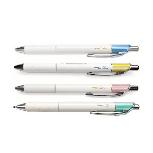 Pentel Energel Clena Gel Pen - 0.4mm Black Ink