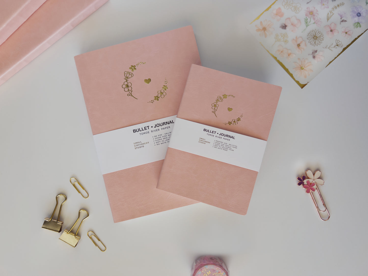 Small Stationery Studio TRP Grid Bullet Journal/Notebook - Passport & B6 size