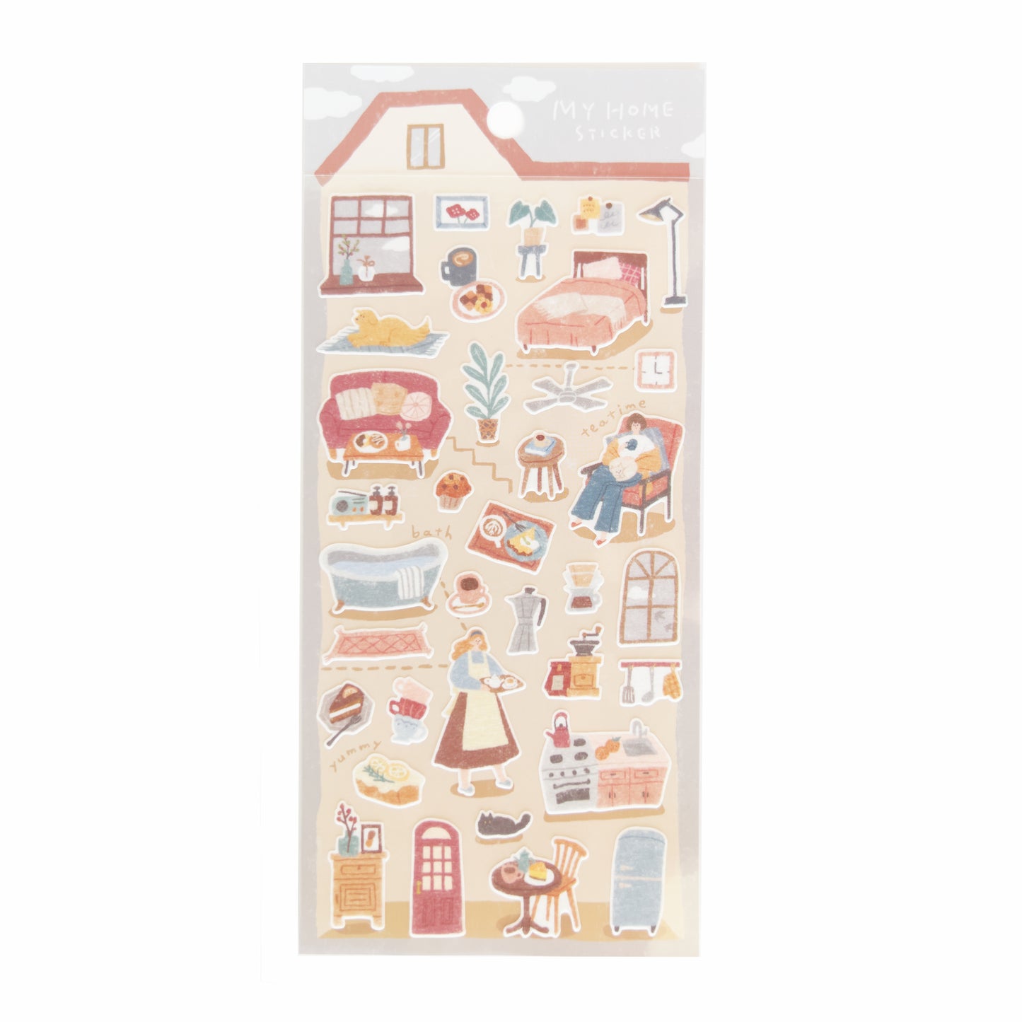Mind Wave My Home Sticker - Snack Time