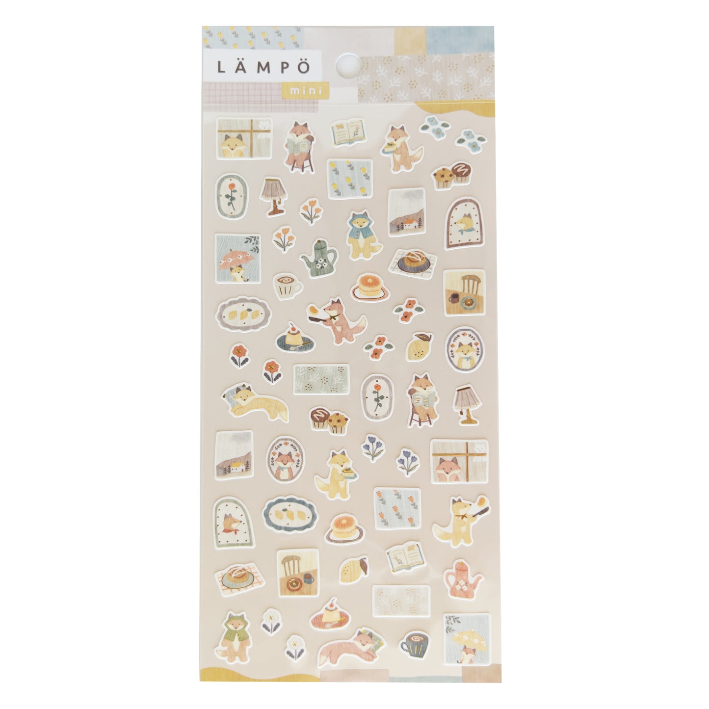 LÅMPÖ Mini Sticker Sheet - Fox