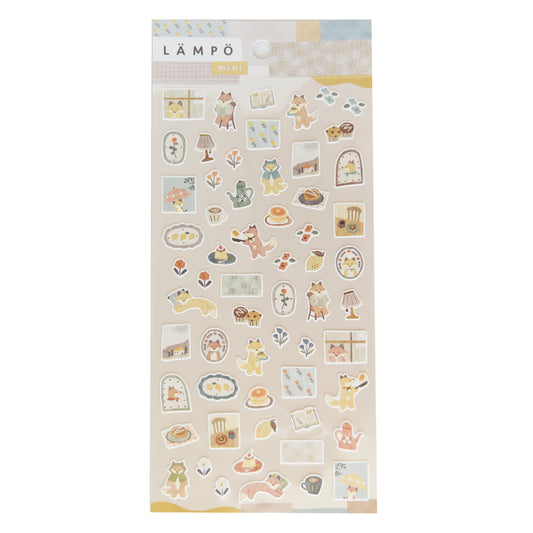 LÅMPÖ Mini Sticker Sheet - Fox