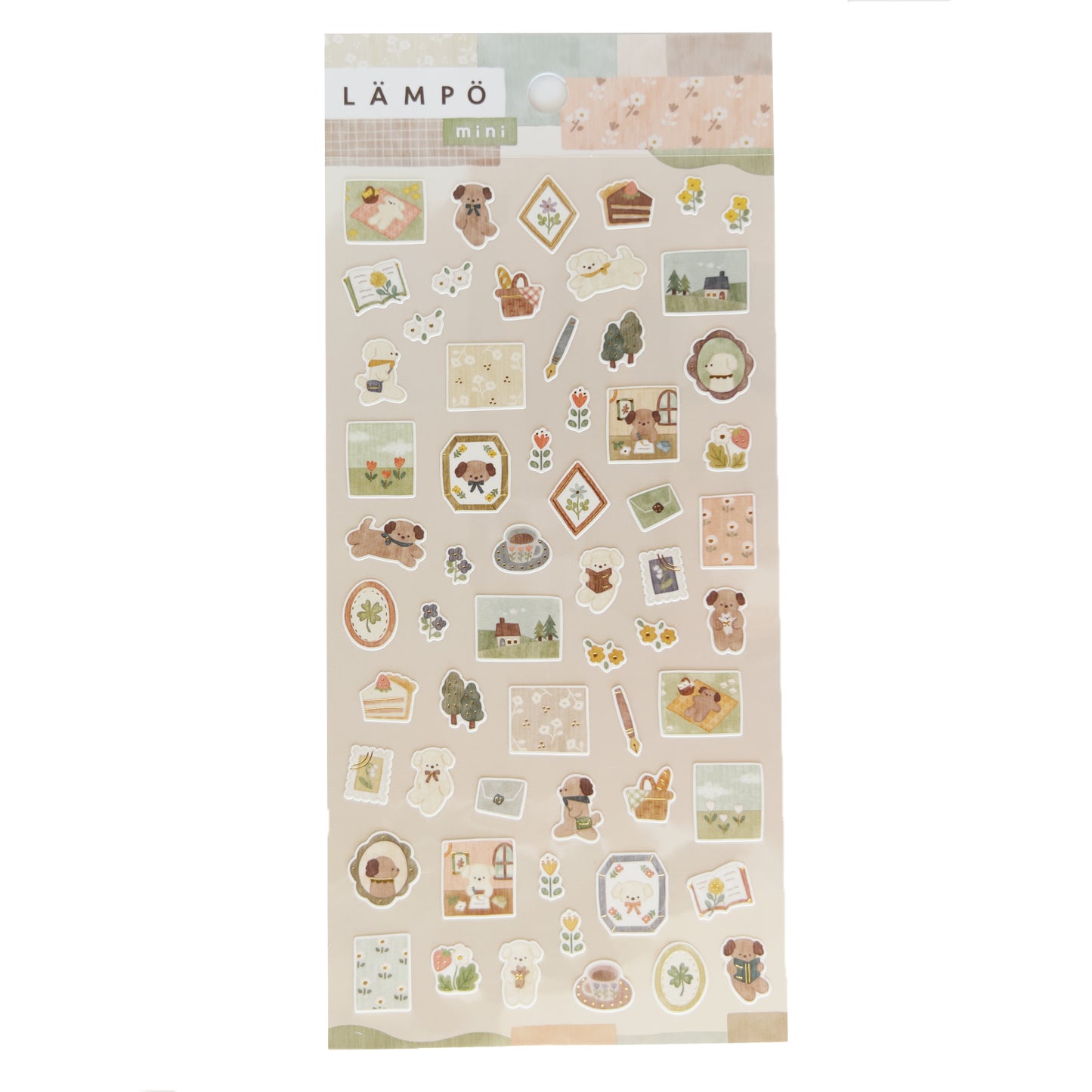 LÅMPÖ Mini Sticker Sheet - Dog