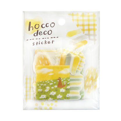 Mind Wave Hocco Deco Die Cut Washi Flake Sticker Fox in Field