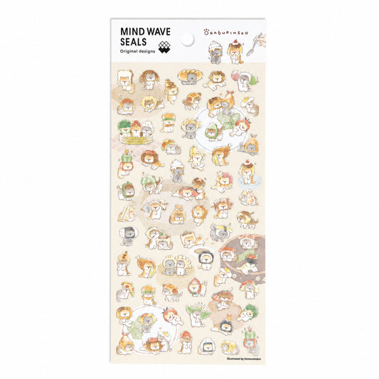 Mind Wave Seals Original Designs - Kaburineko Mini Cats