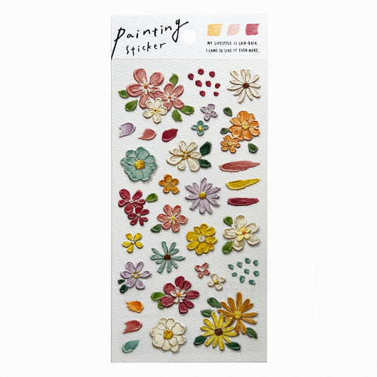 Painting Sticker - Flowers by Mind Wave