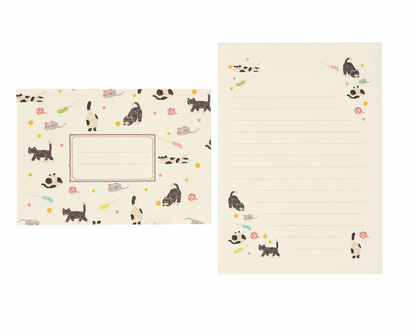 Furukawashiko Letter Set with Cats and Mice