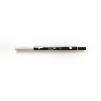 Tombow ABT Dual Brush Pen - Black/Grey Colour Range