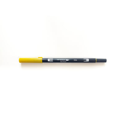 Tombow ABT Dual Brush Pen - Yellow Colour Range