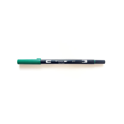 Tombow ABT Dual Brush Pen - Green Colour Range