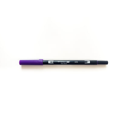 Tombow ABT Dual Brush Pen - Purple Colour Range