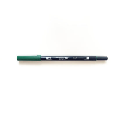 Tombow ABT Dual Brush Pen - Green Colour Range