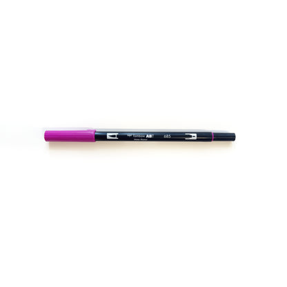 Tombow ABT Dual Brush Pen - Purple Colour Range