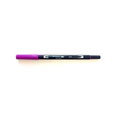 Tombow ABT Dual Brush Pen - Purple Colour Range