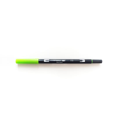 Tombow ABT Dual Brush Pen - Green Colour Range