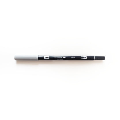 Tombow ABT Dual Brush Pen - Black/Grey Colour Range
