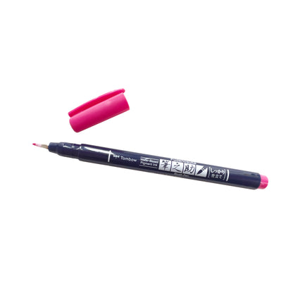 Tombow Fudenosuke Hard Tip Brush Pen - Individual