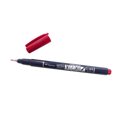 Tombow Fudenosuke Hard Tip Brush Pen - Individual