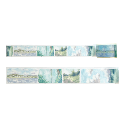 Mind Wave Lyric Series Clear Tape – Landscapes and Trees 30mm