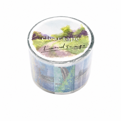 Mind Wave Lyric Series Clear Tape – Landscapes and Trees 30mm