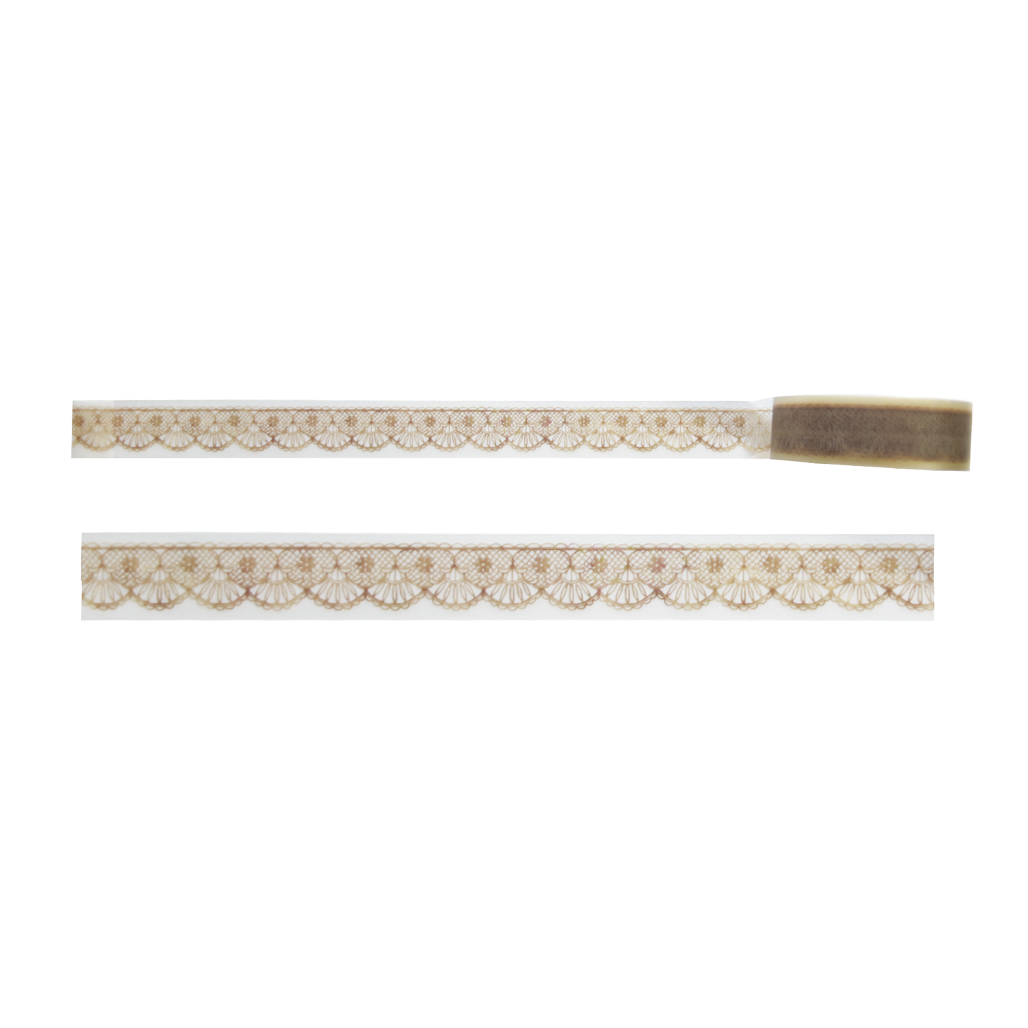 Mind Wave Lyric Series Clear Tape – Beige Lace 15mm