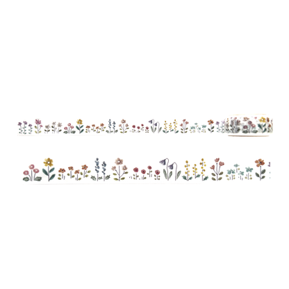 Cozy Masking Tape – Flowers 18mm