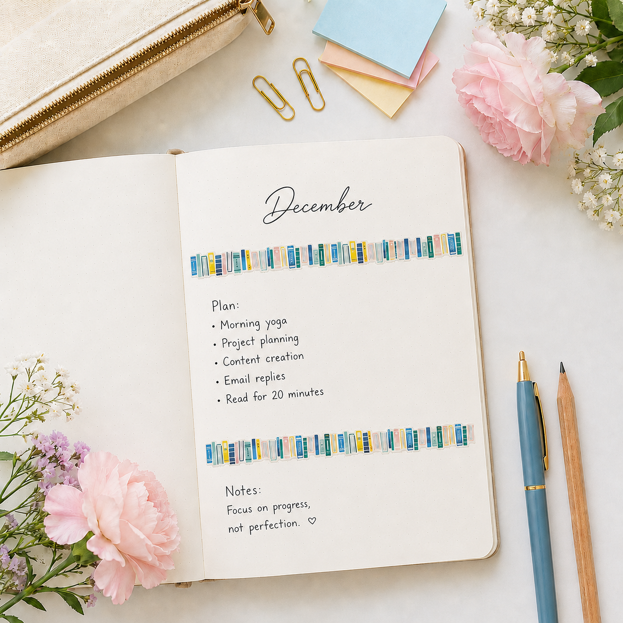 Masking Tape – Book Blue 18mm
