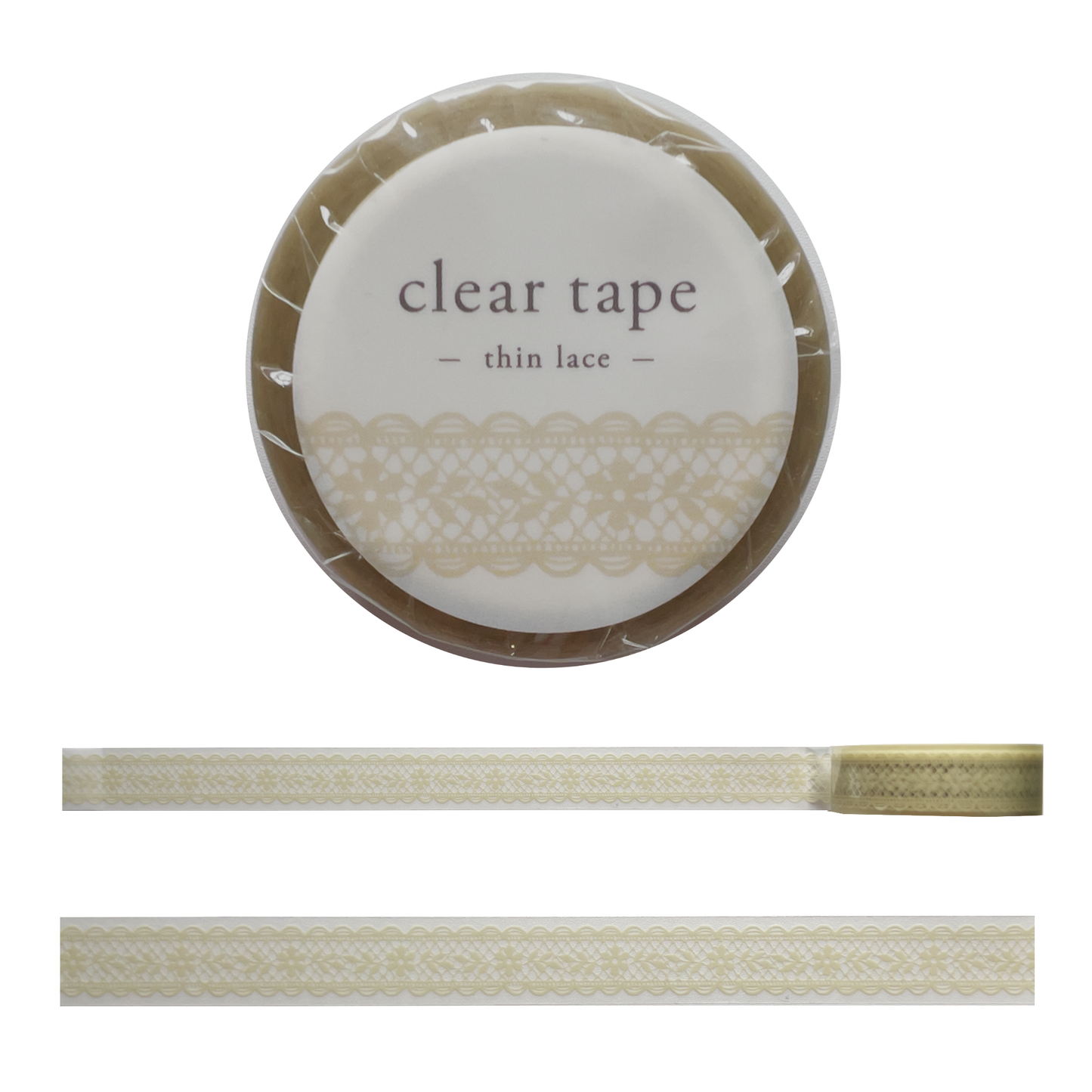 Clear Tape - Thin Lace 15mm