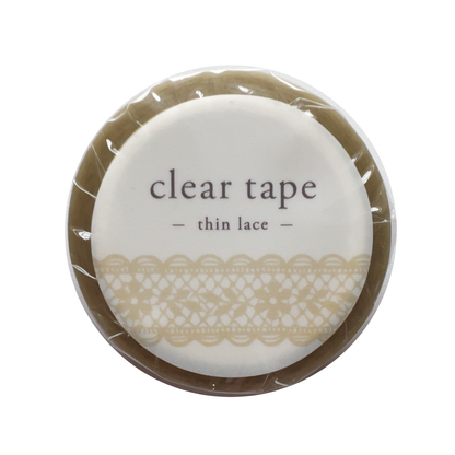 Clear Tape - Thin Lace 15mm