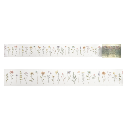 Clear Tape - Pick Flowers 30mm