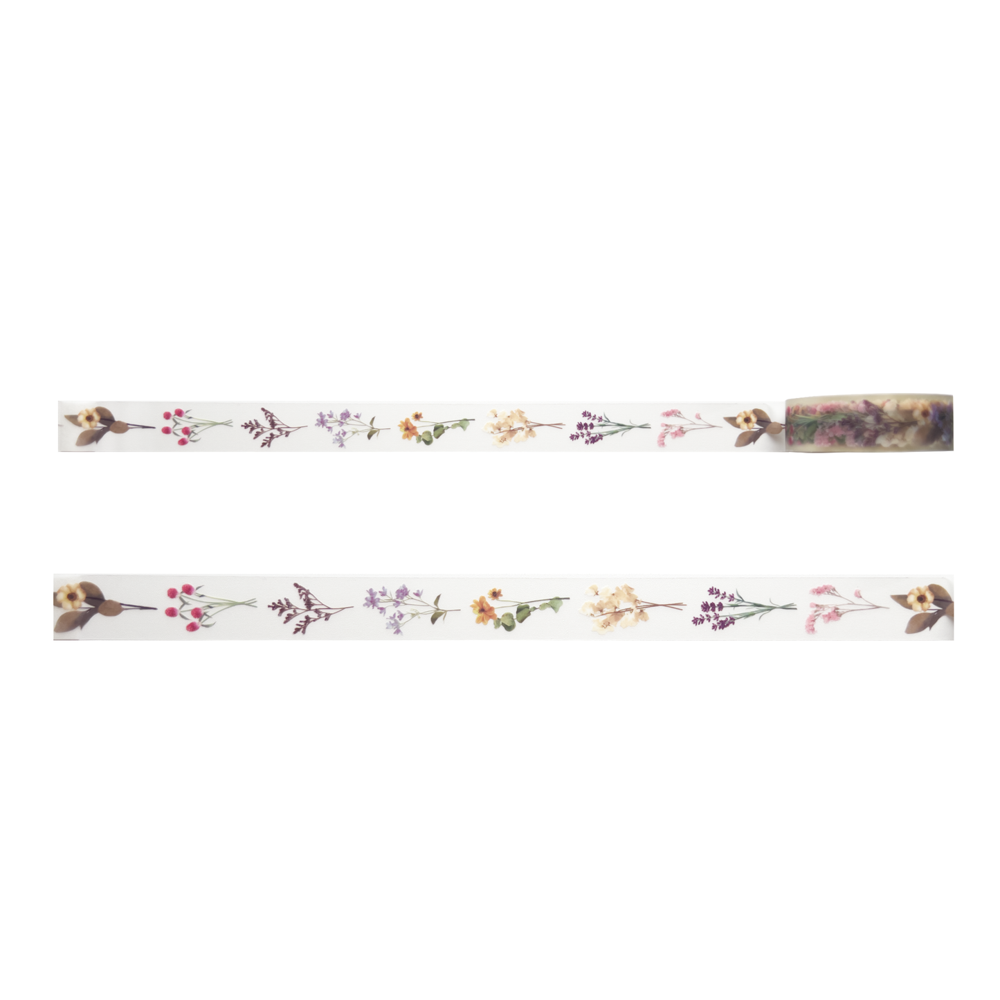 Clear Tape - Flower 30mm