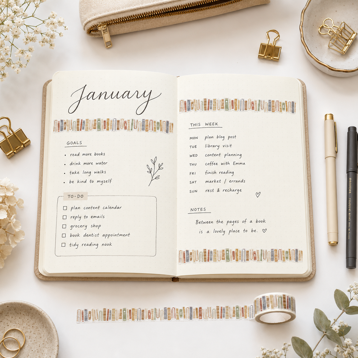 Masking Tape - Book Brown 30mm