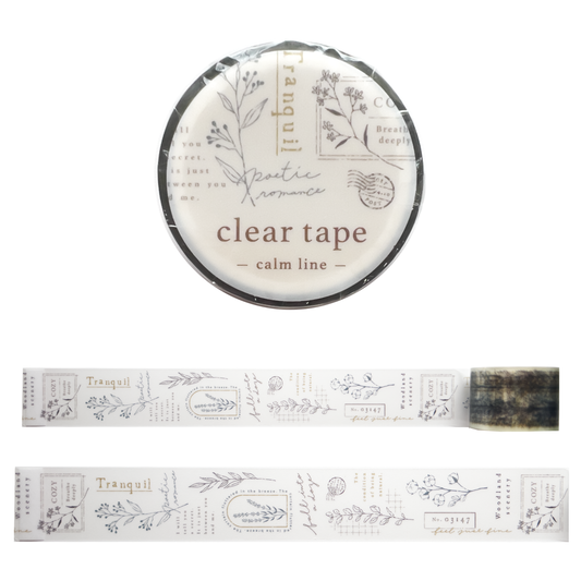Clear Tape - Calm Line 30mm