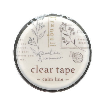 Clear Tape - Calm Line 30mm