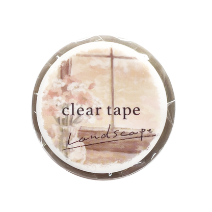 Clear Tape - Landscapes and Cosy Window Scenes 30mm