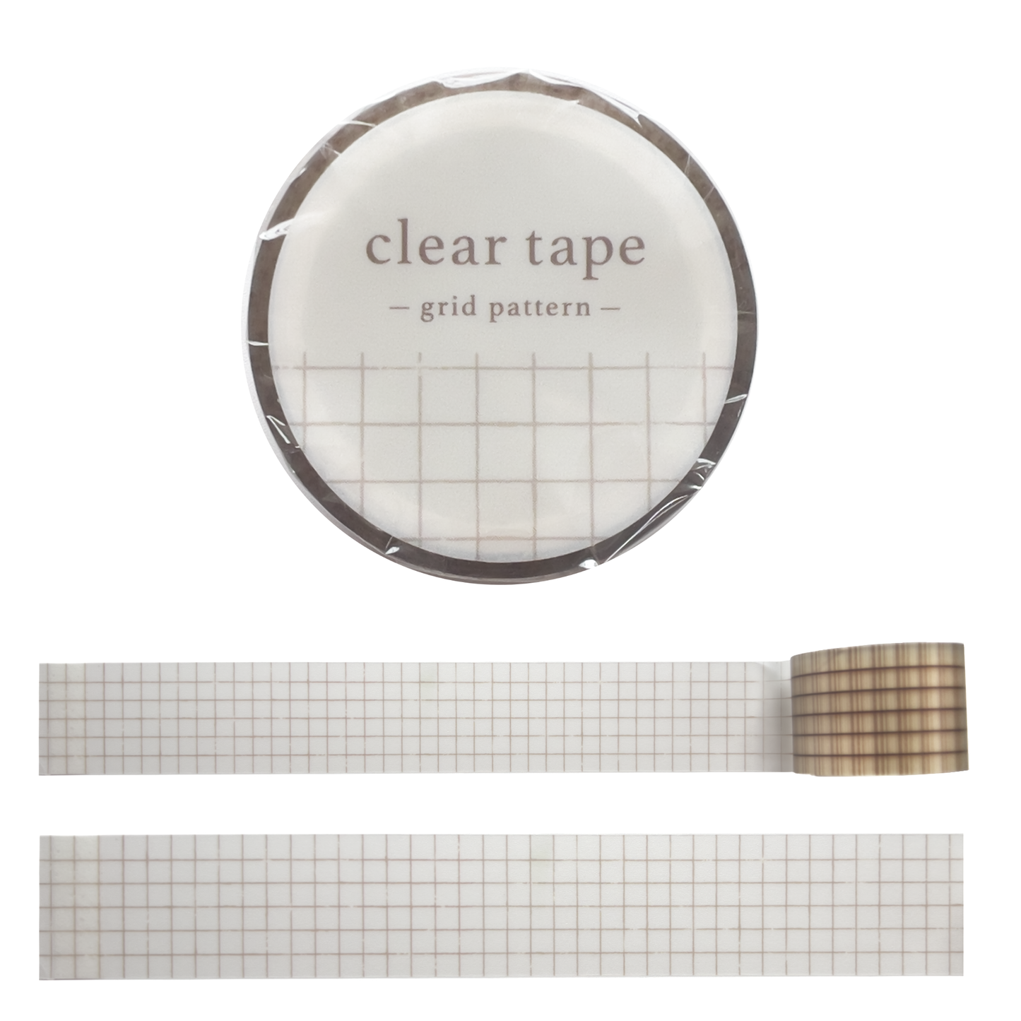 Clear Tape - Grid Pattern 30mm