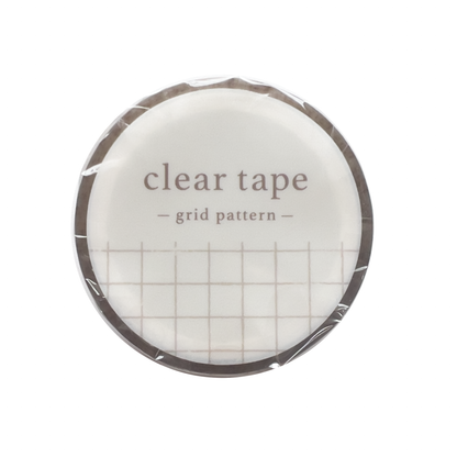 Clear Tape - Grid Pattern 30mm