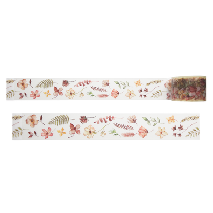 Clear Tape - Lyric Series and Floral Blooms 30mm
