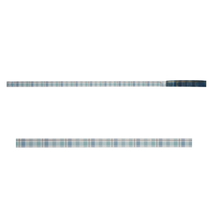 Clear Tape - Blue Tartan 7mm