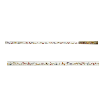 Clear Tape - Flower Line 7mm