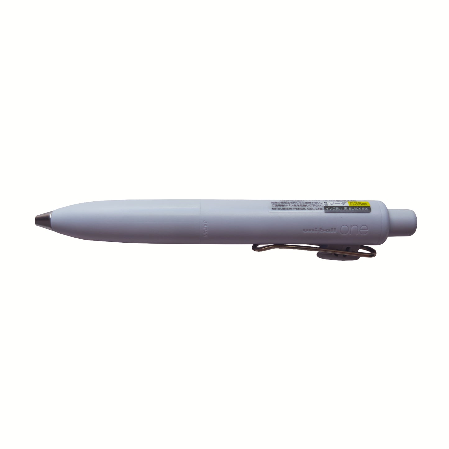 Uni-ball One P Gel Pen Black Ink 0.38mm