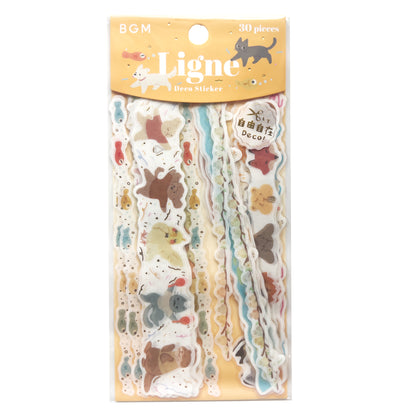 BGM Ligne Deco Sticker Animal Friends